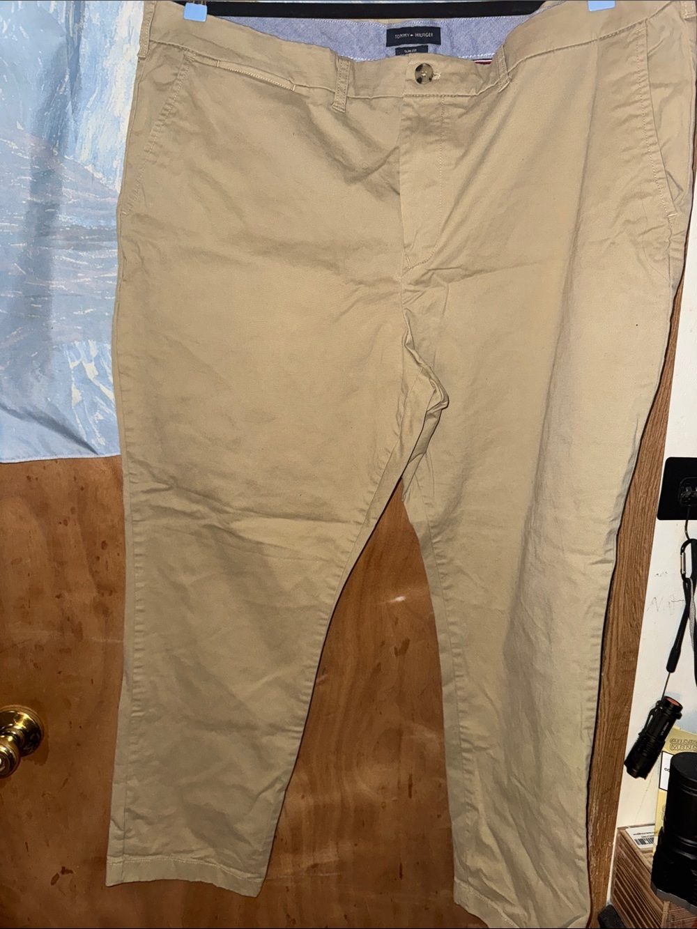 Tommy Hilfiger Men’s Slim Fit Tan Chino Pants 42*30